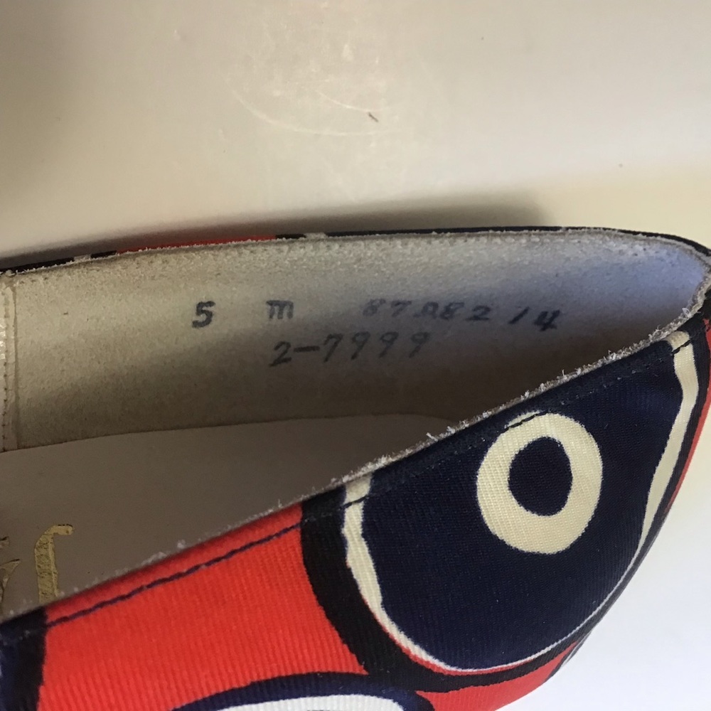 Vintage 1950’s/60’s JAFFEE’S Mijji Pumps, Red, white & blue! - Picture 11 of 14